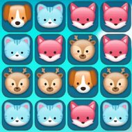 Игра Животные 3 в ряд