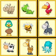 Игра Животные: тренировка памяти
