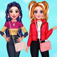 Игра Зимние наряды для принцесс