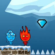 Игра Зимние приключения Огня и Воды