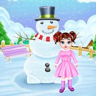 Игра Зимние развлечения малышки Тейлор