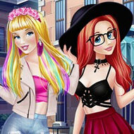 Игра Золушка и Ариэль: 100 модных образов