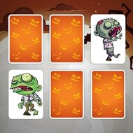 Игра Зомби: найди пары