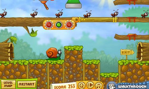 Игры Улитка Боб Игры Улитка Боб