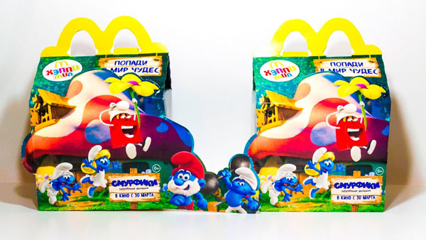 Смурфики Макдональдс