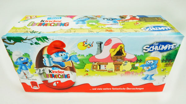 Смурфики от киндер-сюрприз