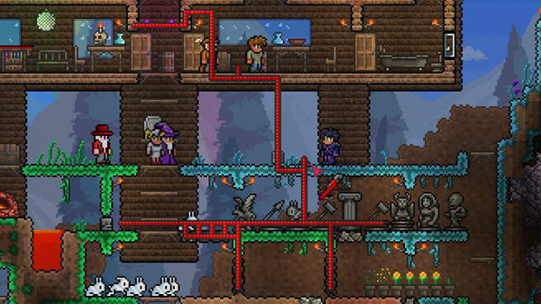 Террария. Механизмы