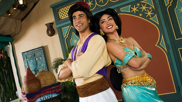 Алладин в Дисней-парках