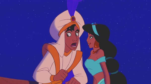 Главные герои мультфильма «Алладин» 1992 года