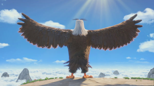 Орел в Angry Birds Орел в Angry Birds