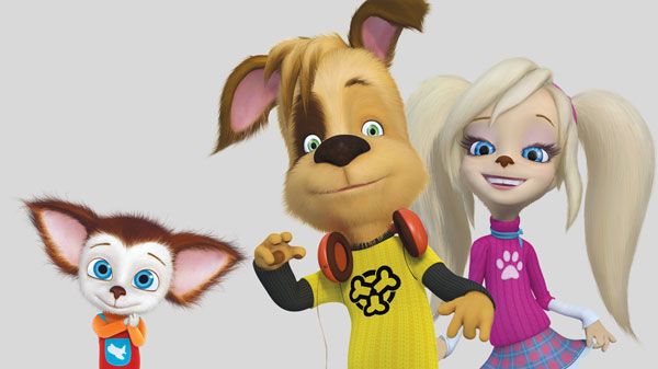 Роза, Дружок и Малыш Барбоскины