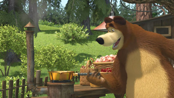 Маша и Медведь. День варенья