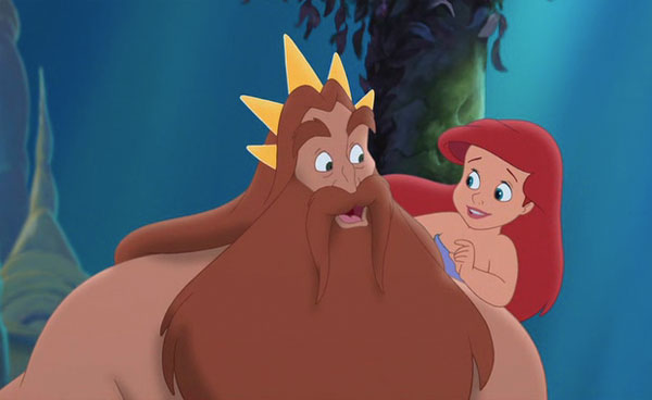 Русалочка Ариэль в мультфильмах