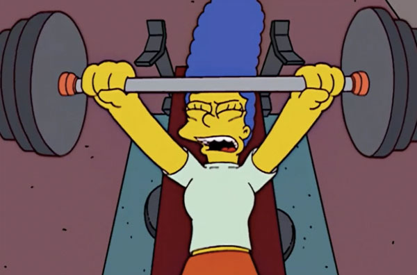 Мардж качается Мардж качается