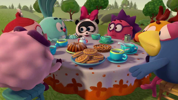 Панди и смешарики