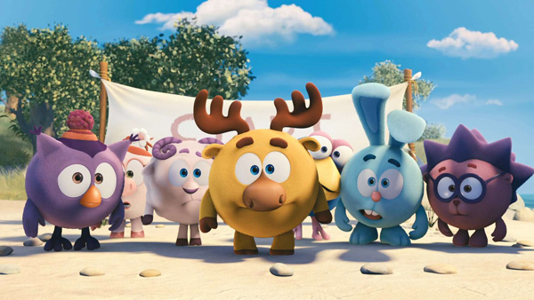 Главные персонажи сериала «Смешарики»