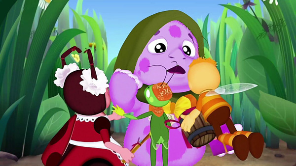 Лунтик с друзьями