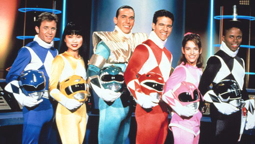 Костюмы Power Rangers для вечеринки для мальчиков